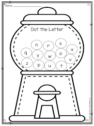 A dot marker printable is made up of circles that you can use do a dot markers or bingo daubers with. Bingo Dabber Activities For Literacy Centers Tickled Pink In Primary