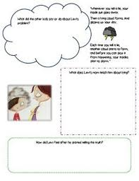 Lying Up A Storm An Activity About Lying And Telling The Truth Social Skills Middle School Therapy Worksheets Character Education