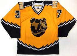 Score an officially licensed boston bruins jersey, bruins ice hockey sweaters and more for all hockey fans. Patrice Bergeron Boston Bruins Koho Rookie Year 3rd Jersey Medium Pooh Bear Sports Memorabilia At Amazon S Sports Collectibles Store