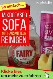 Microfasercouch Mit Glasreiniger Reinigen Glasreiniger Reinigen Und Microfaser Sofa Reinigen