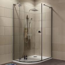 Cooke Lewis Luxuriant Offset Quadrant Shower Enclosure With Hinged Door W 1170mm D 870m Quadrant Shower Enclosures Square Shower Enclosures Quadrant Shower