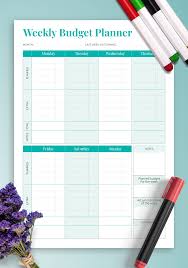 Make sure that you select the. Download Printable Simple Weekly Budget Template Pdf