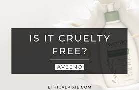 With no synthetic preservatives, detergents, or foaming agents, they are even safe enough for your pets! Is Aveeno Cruelty Free Ethical Pixie