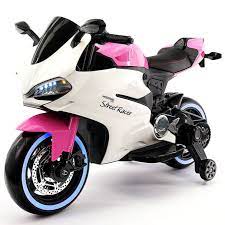 Pink Ride On Motorcycle For Kids 12v Electric Powered Kids Motorcycle Kids Ride On Motorcycle