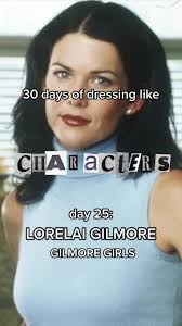 day 25: Lorelai Gilmore #lorelaigilmore #lorelai #gilmoregirls ib: @el...
