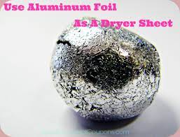 How To Use Aluminum Foil As A Dryer Sheet