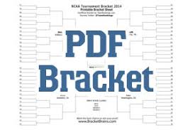 Ncaa Printable Bracket 2020 Free March Madness Brackets