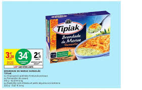 Offre Brandade De Morue Surgelees Tipiak Chez Intermarche