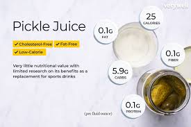 Pickle Juice Nutrition Facts And Health Benefits