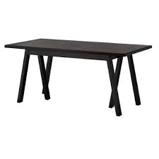 This table has been tested against our strictest standards for stability, durability and safety to withstand everyday use in your home for years. Ikea Grebbestad Reggestad Black Dining Table Aptdeco
