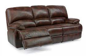 American Made Quality All At Guaranteed Pricing By Be Seated Leather Furniture This Hide Is Covered An Two Toned L Leather Reclining Sofa Reclining Sofa Sofa