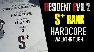 As you continue south out of the lounge,. Resident Evil 2 2019 S Rank Hardcore Walkthrough Agoxen