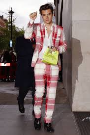 Harry styles sports a moustache while out jogging through rome. Harry Styles Best Fashion Moments British Gq British Gq