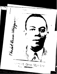 Blind man with a math degree: What was Forrest O. Wiggins up to?