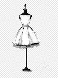 Whether an atmospheric watercolor, contemporary print or lovingly crafted sketch, black and white art stands out. Black Dress Form With White Dress Illustration Wedding Dress Drawing Gown Sketch Little Black Dress Black Hair Black White Png Pngegg