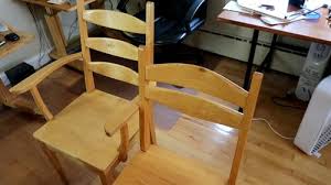 We have solid beech kitchen chairs that can be painted in any colour as well as more contemporary selecting the right kitchen chairs can be really tricky. Bending Chair Back Rungs In A Kitchen Stove
