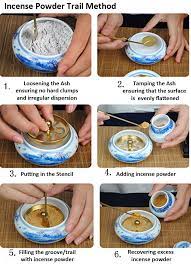However, if you do this, make sure that the burning portion will not reach your sink, or it may potentially leave a mark. Incense Trail Method Burning Incense Homemade Incense Japanese Incense