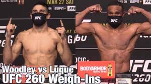 Tyron was raised by his mother in a family of 13 children in saint louis, missouri. Ufc 260 Weigh Ins Tyron Woodley Vs Vicente Luque Youtube