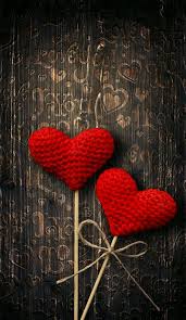 Bronze Wood Red Hearts Wallpaper Wallpaper Iphone Love Valentines Wallpaper Iphone Heart Wallpaper