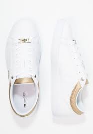 Shop all the exclusive offers on lacoste sneakers on yoox. Lacoste Straightset Caw Sneaker Low White Gold Weiss Zalando De
