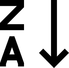 Below is the implementation of the above approach Alphabet Order Descending Free Vector Graphic On Pixabay