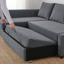 Friheten Hyllie Dark Grey Corner Sofa Bed With Storage Ikea In 2020 Sofa Bed For Small Spaces Sofa Bed With Storage Corner Sofa Bed With Storage
