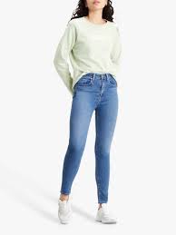 We call it levi's water<less™. Levi S 721 High Rise Skinny Jeans Rio Hustle At John Lewis Partners