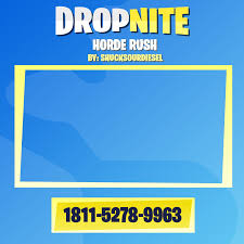 Horde rush is a game mode in fortnite: Chitaz S Fortnite Creative Map Codes Fortnite Creative Codes Dropnite Com