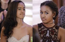Her birthday, age, family, personal life till present, sasha seems to be following every word of her father, president obama's open letter to her and malia, published prior to his inauguration in. Malia And Sasha Obama Wear Naeem Khan Dresses For Trudeau State Dinner Wwd