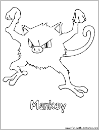 In aboriginal january 2021 as allotment of the unova week event, shiny snivy will be released. Mankey Coloring Page