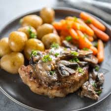 Cover tightly with a double layer of foil. Instant Pot Pork Chops With Mushroom Gravy Slow Cooker Gourmet