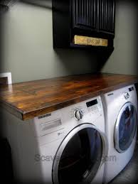 Wood Countertop Diy Laundry Room Countertop Laundry Room Diy Diy Wood Countertops