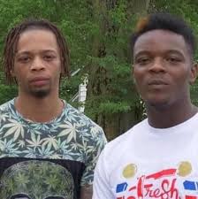 See these two men? They are Marcus Harvey and Tre Jones from Marion,  Indiana. They should be all over the news but they're not. A few days ago  they saw a house