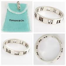 Stunning Solid Silver Tiffany Co Atlas Roman Numerals Ring Etsy Tiffany Atlas Ring Tiffany Atlas Ring Size