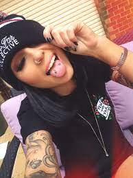 Oil Spill Tongue Piercing Facial Piercings Tongue Piercing Jewelry
