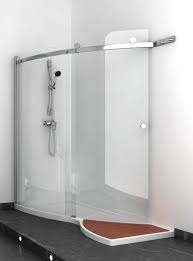Bis bordsteinkante oder komplette installation? Elegant Shower Design With Glass Shower Enclosures By Jacuzzi