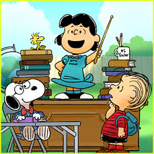 Peanuts Classroom Scene - Lucy, Snoopy, and Linus Learning Together  #3485727 | Clipart Library