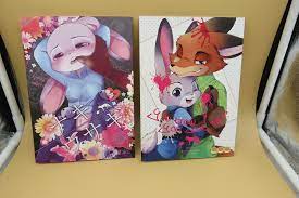 Zootopia Doujinshi Nick & Judy Lot of 2 Fanbook Fanzine from Japan | eBay