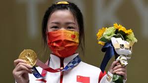 Sportspersons taking part in tokyo olympics 2021 were vaccinated and motivated in an event held at the chennai nehru indoor stadium. Shooting China S Yang Wins First Gold Medal Of Tokyo Olympics Reuters