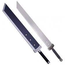 Final Fantasy Mini Cloud Buster Sword Wooden Mini Cloud Buster Sword Sword Final Fantasy Fantasy Sword