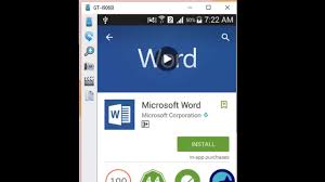 How To Open Word Document Docx In Android Phone Youtube