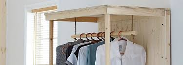Make your own wooden clothes rack. How To Make A Wardrobe Ideas Advice Diy At B Q