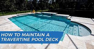 Light travertine encompasses a range of classic travertine colors, from the very light alabaster the travertine with either the soft light alabaster coloring to the warmer creamy ivory, this stone will. Maintaining Travertine Pool Deck Tips For A Longer Deck Life Span Gps