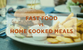Not only is the food delish, but it helps take the stress out of my family's hectic schedule and broadens our palate to not. Fast Food Vs Home Cooked Meals Statistics Cost