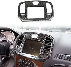 Buy Crosselec Carbon Fiber Central Control Navigation Screen Trim For 2015 2021 Chrysler 300 Online In Ukraine B09654n7ht