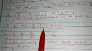 Pembahasan kunci jawaban esps matematika kelas 5. Pembahasan Kunci Jawaban Matematika Kelas 5 Latihan 3 Hal 10 Esps Erlangga Nomor 1 5 Youtube