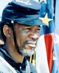 MORGAN FREEMAN AS SGT. MAJ. JOHN RA Poster Print 24x20"