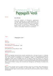 Can the net harness a bunch of volunteers to help bring books in the public domain to life through podcasting? Pappagalli Verdi Gino Strada Scheda Del Libro Docsity