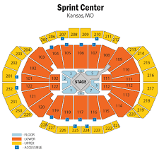 sprint center kansas city tickets schedule seating