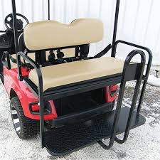 Ez Go Txt Back Seat Kit Golf Carts Ezgo Golf Cart Golf Cart Seats